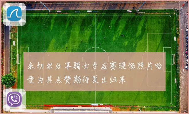 米切尔分享骑士季后赛现场照片哈登为其点赞期待复出归来